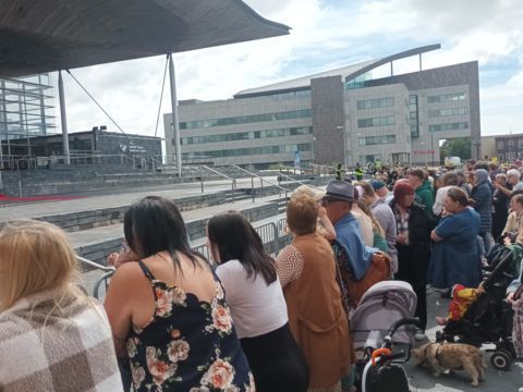 King Charles and Queen Camilla visit Senedd for 25th birthday