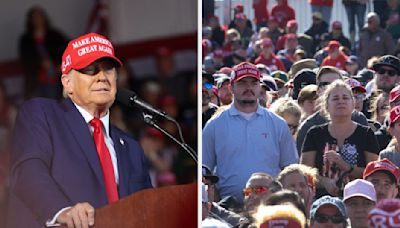 A Picture Of What Donald Trump's Rally Looked Like After It Was Over Is Going Viral