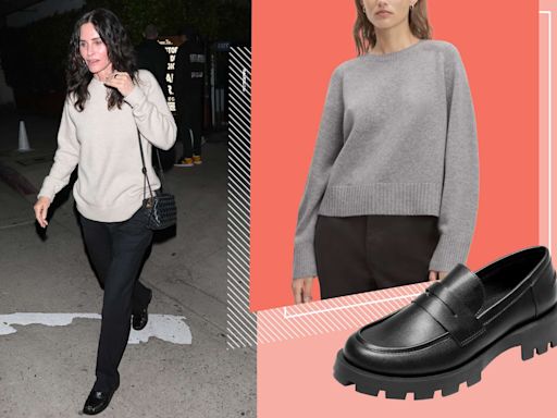 Courteney Cox Was Spotted in the Timeless Shoe That Other Celebs Are Stepping Out in Now, Too