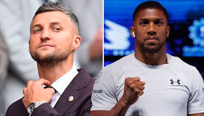 Froch slams 'embarrassing' AJ as he 'leaks' WhatsApp chat ahead of Dubois fight