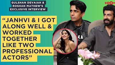 Gulshan Devaiah talks about collaborating with Janhvi Kapoor in Ulajh; Roshan Mathew on working with Mammootty