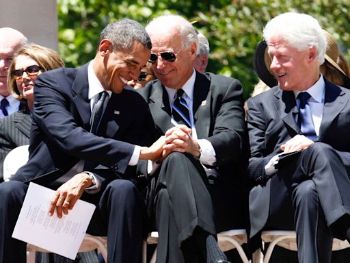 Biden fundraiser in NYC with Obama and Clinton nets a whopping $25M, campaign says. It's a record