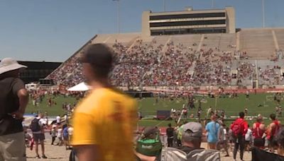 Renovation continues as Cessna Stadium hosts nation’s biggest high school track meet