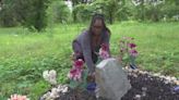 Memphian uses her own money to clean up blighted Mt. Carmel Cemetery