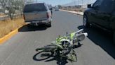 Un motociclista muerto y otro herido de gravedad tras accidente frente al aeropuerto de Lerdo