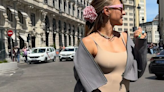 Anna Lewandowska elige el estilo Kardashian para pasear por Madrid