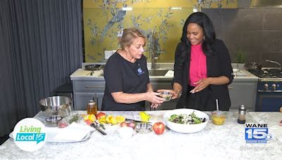 Jessica Mixes up a Spring Salad at Fearless Cook