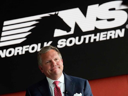 Norfolk Southern railroad says its CEO is under investigation for alleged ethical lapses