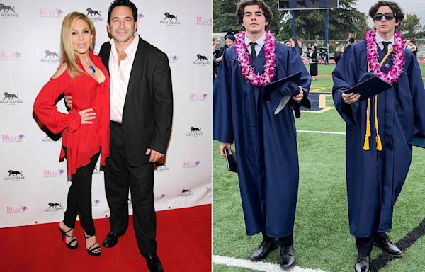 Adrienne Maloof and Dr. Paul Nassif 'Couldn't Be Any Prouder' After Their Twins Graduate High School