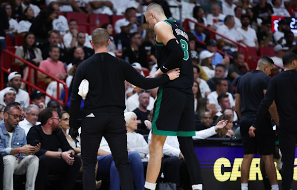 Kristaps Porzingis injury: Celtics big man (calf tightness) to undergo imaging Tuesday