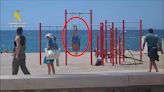 Detenido un fugitivo escocés cuando practicaba calistenia en una playa de Nerja, Málaga