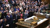 Theresa May refuses to clap for Boris Johnson at last Prime Minister’s Questions