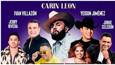 Ferias de Cúcuta anuncia a Carin León, Jorge Celedón, Yeison Jiménez y más músicos