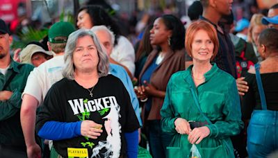 Rosie O’Donnell and Cynthia Nixon Spotted Filming ‘And Just Like That’ in Times Square