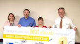 Above and beyond: Berg recognized with DAISY Award while Dunham received Bee Award