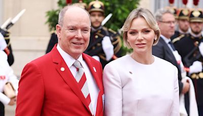 Ex-Olympian Princess Charlene leads European royals in Paris