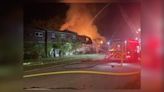 UPDATE: Firefighters encounter heavy flames while battling Dayton apartment fire