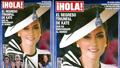 En ¡HOLA!, el regreso triunfal de Kate Middleton que ha emocionado al mundo