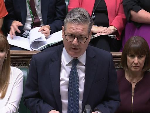 Key moments from Sir Keir Starmer’s first Prime Minister’s Questions