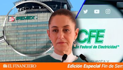 Falta Pemex y CFE