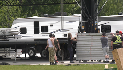 Preparations underway for the annual Mariposa Folk Festival