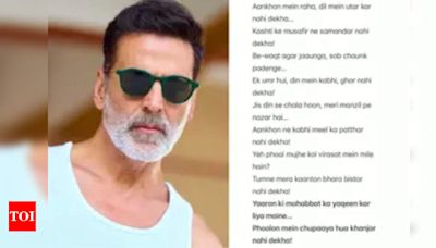 Akshay Kumar reflects on consecutive box office flops: It is heartbreaking to see any film fail | Hindi Movie News - Times of India