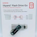 SanDisk iXpand Go 128GB OTG隨身碟 128G Lightning/USB-A雙接頭 公司貨 SDIX60N