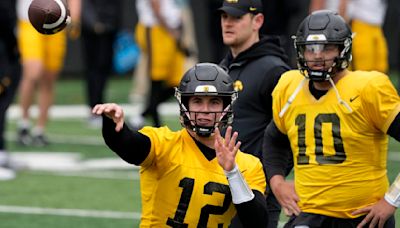 Hawkeyes: Iowa QB McNamara has 'hit it off' with new offensive coordinator Lester