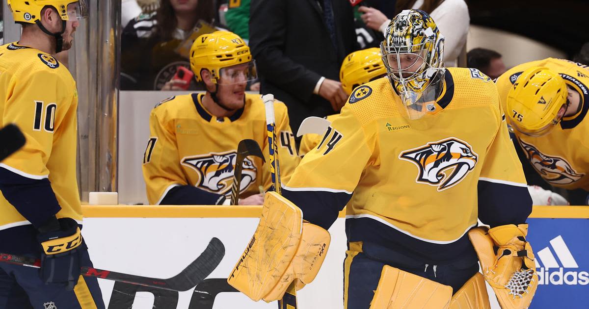 Predators Saros, Forsberg named to 4 Nations Face-Off tournament rosters