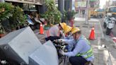 汽車撞毀變電箱！ 高雄三民區826戶慘停電 台電要求償