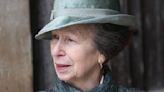 Princess Anne’s structured mint green fedora and teal asymmetric coat make serious statement at Commonwealth Day Service