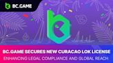 BC.GAME obtiene una nueva licencia LOK en Curaçao, lo que mejora el cumplimiento de la legislación y el alcance mundial