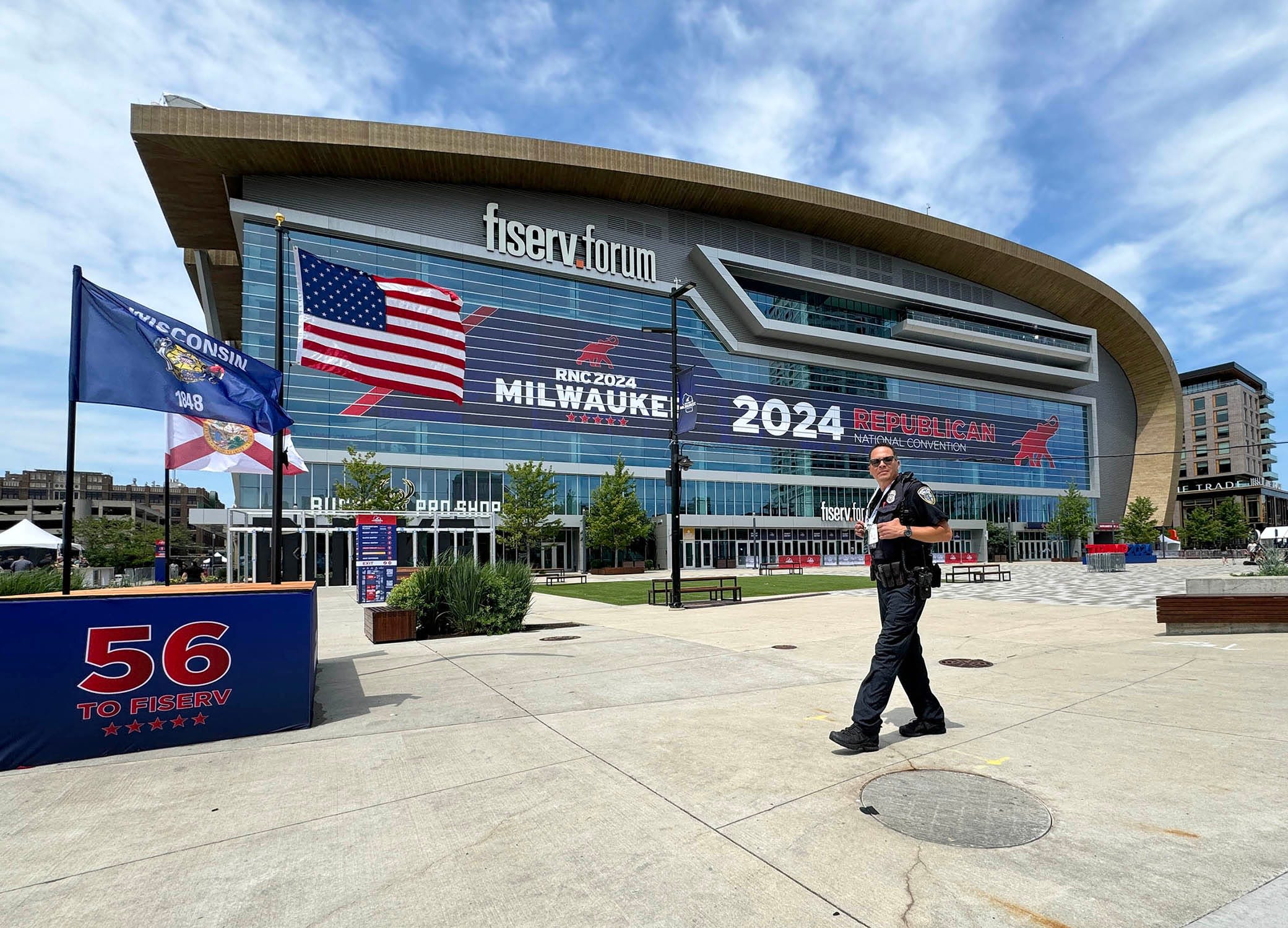 Paintball guns are banned near the RNC. But AR-15s? Perfectly fine