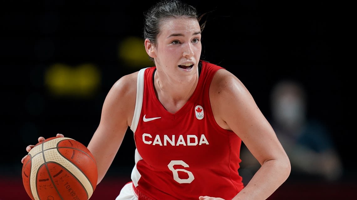 Iowa State alum, WNBA player Bridget Carleton named to Team Canada