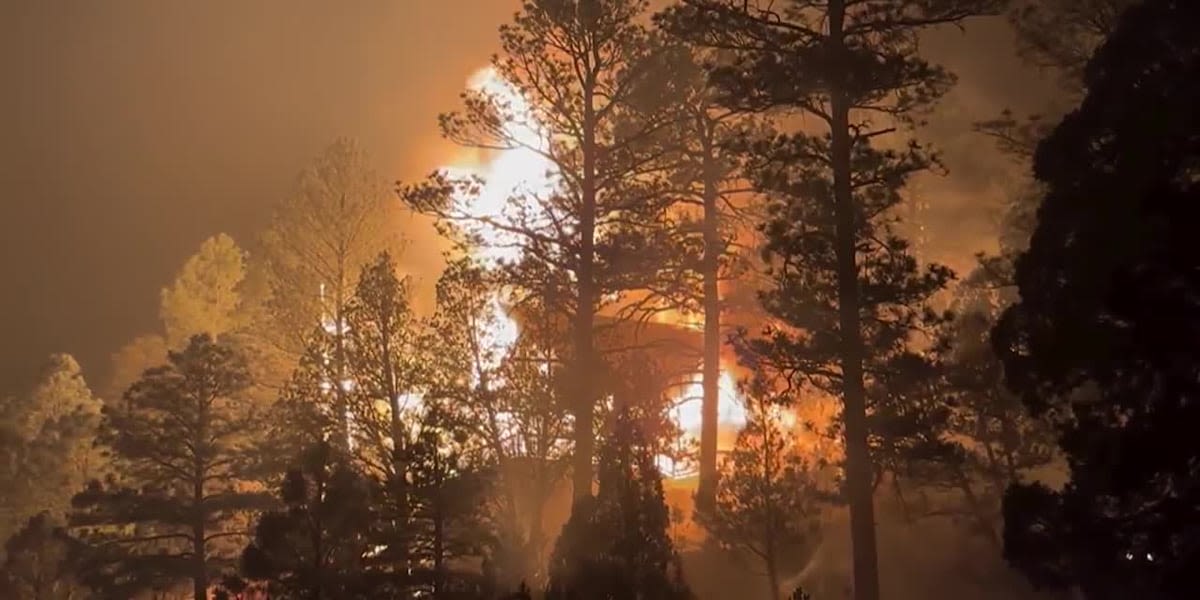 Man strings hoses together to protect his house, neighbor’s home from wildfires