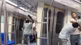 Watch: Man Hits Fellow Passenger With Slipper Inside Delhi Metro - News18