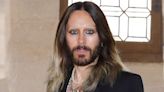 Jared Leto Rocks Bleached Brows and No Shirt for the Givenchy Fashion Show