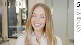 Sydney Sweeney's Beauty Essentials Include Nineties Supermodel Lipstick And Aloe Vera For Her Spots