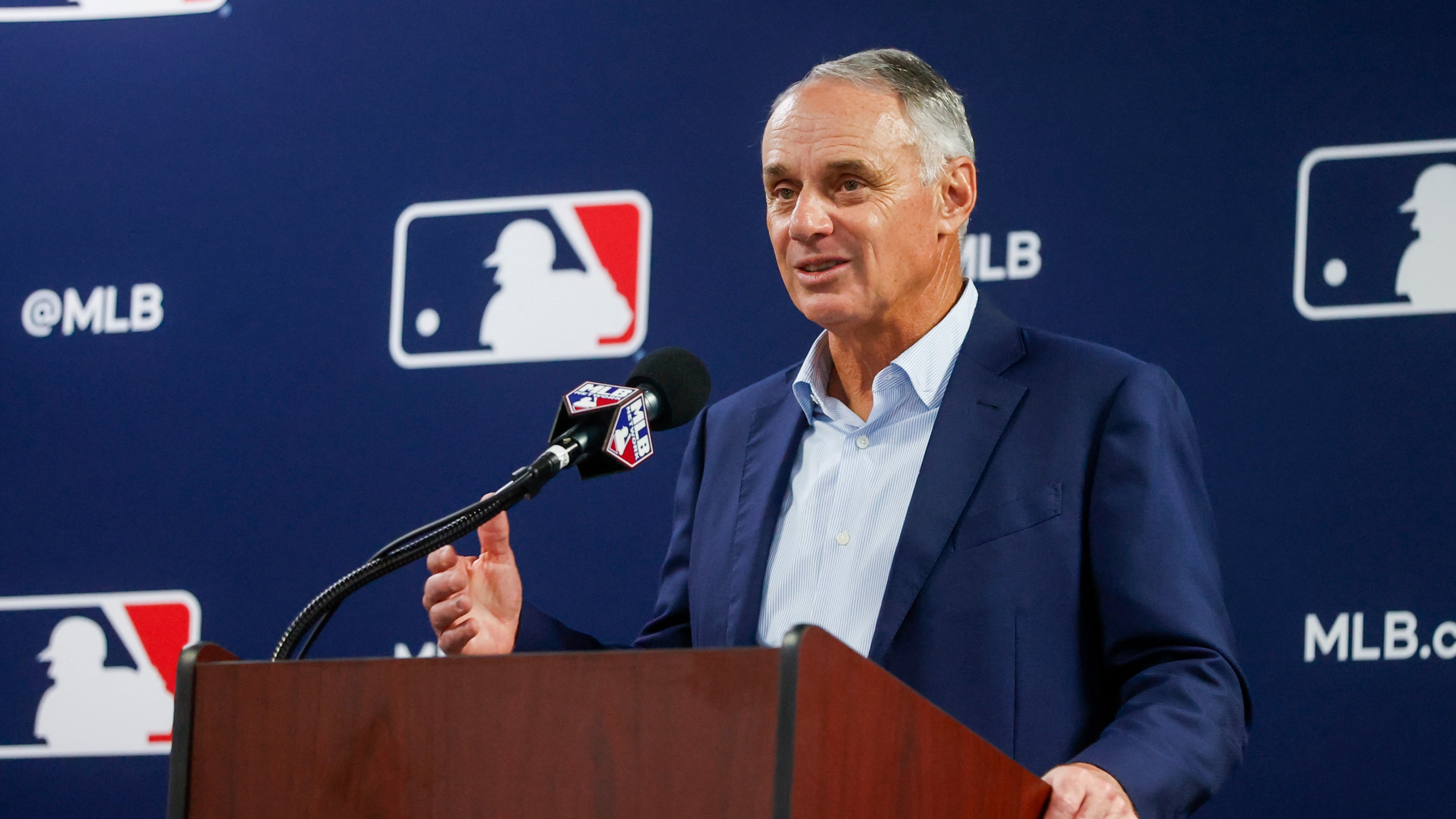 MLB’s Rob Manfred confident of Rays’ stadium deal being approved