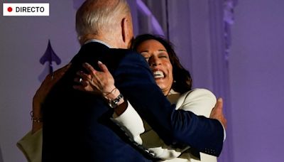 Renuncia de Joe Biden, en directo: Kamala Harris presenta su candidatura presidencial formalmente ante la Comisión Federal Electoral de EEUU