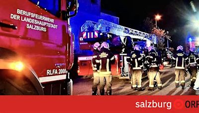 Mutter und Kind vor Kellerbrand gerettet