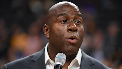 Magic Johnson's Viral Social Media Post Before Lakers-Nuggets Game