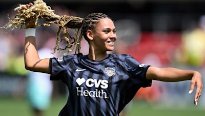 USWNT's Trinity Rodman scores incredible goal for Washington Spirit, follows it up with unique celebration