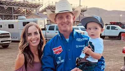 Levi Wright's Rodeo Star Dad Spencer Wright Remembers Son After Fatal Toy Tractor Accident