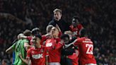 Charlton knock Brighton out of Carabao Cup to reach quarter-finals as incoming manager Dean Holden watches on