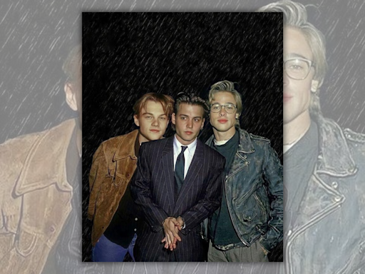 Real Photo of Leonardo DiCaprio, Johnny Depp and Brad Pitt in 1990s?