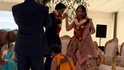 New pics from Sidhartha Mallya and Jasmine’s big fat Indian wedding: pheras, varmala and more