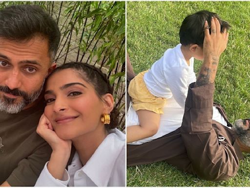 Sonam Kapoor pens heartfelt note for birthday boy Anand Ahuja; says, ‘Vayu and I are so lucky to have you as our guiding light’