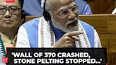 PM Modi on Kashmir achievement: Wall of 370 crashed, stone pelting stopped...