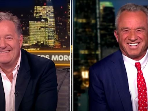 Robert F. Kennedy Jr.’s Dead Brain Worm Stars in Piers Morgan Interview